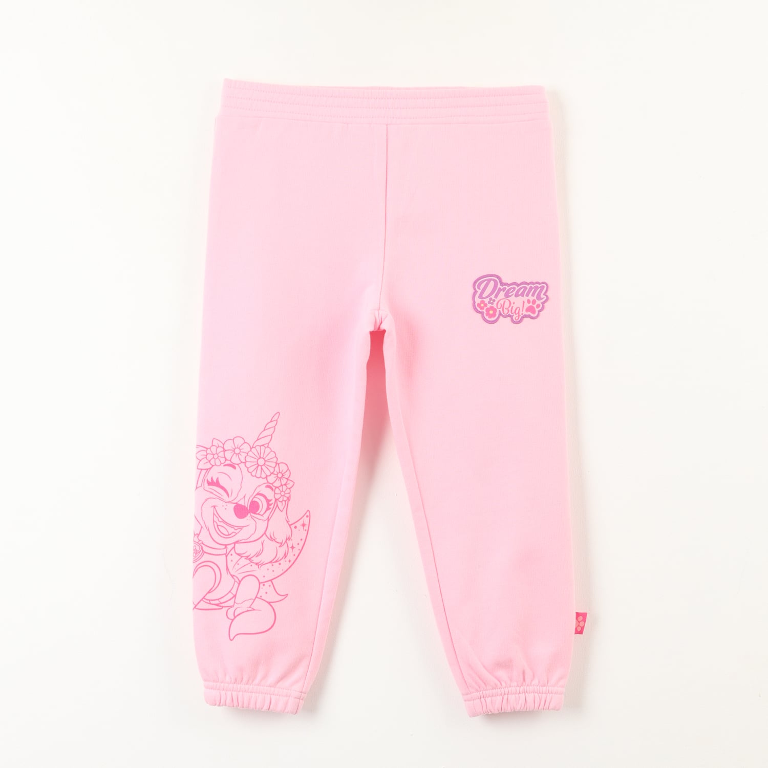 PANTALON DE BUZO NIÑA SKYE DREAM ROSADO PAW PATROL - 1