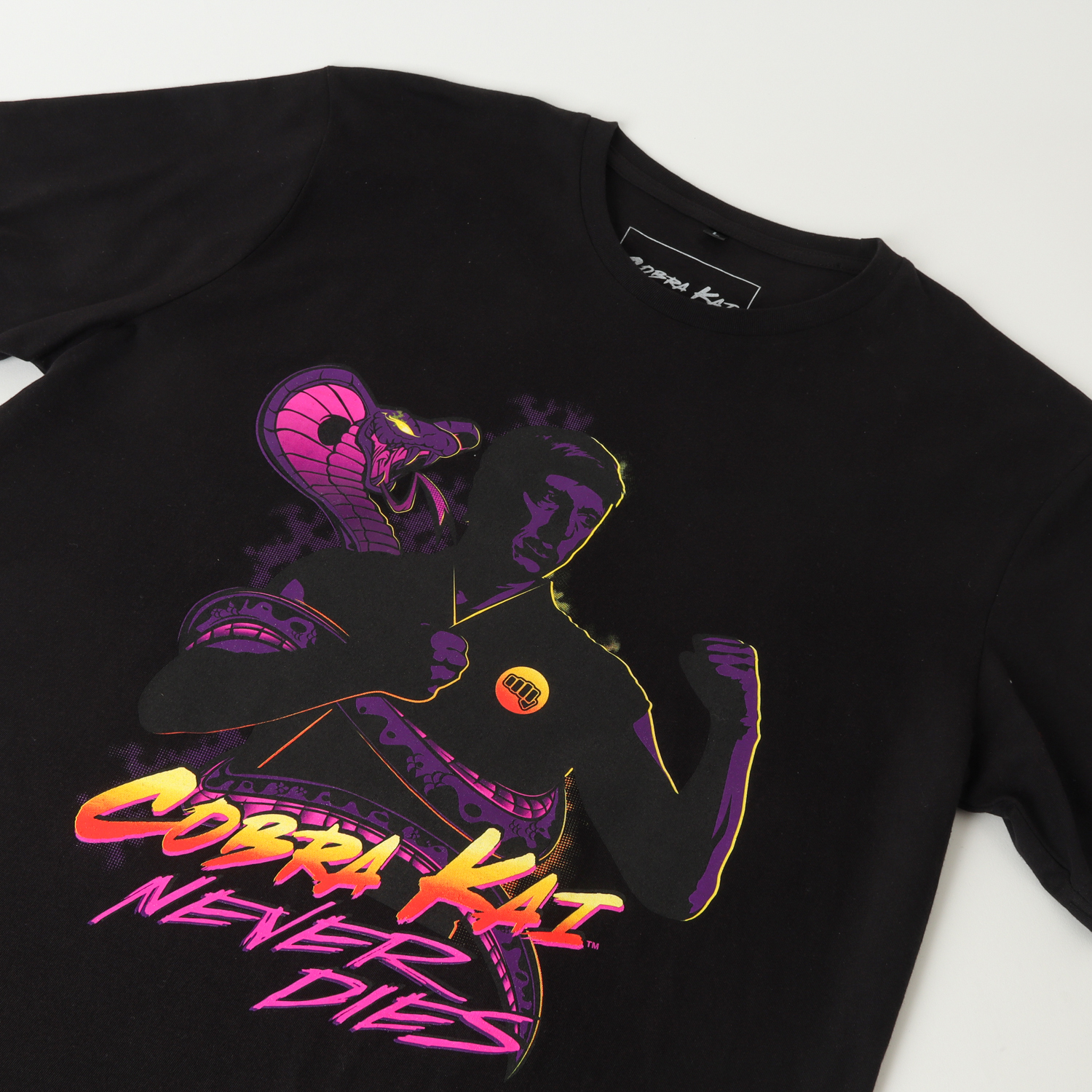 POLERA MANGA CORTA HOMBRE SERPIENTE COBRA KAI - 2