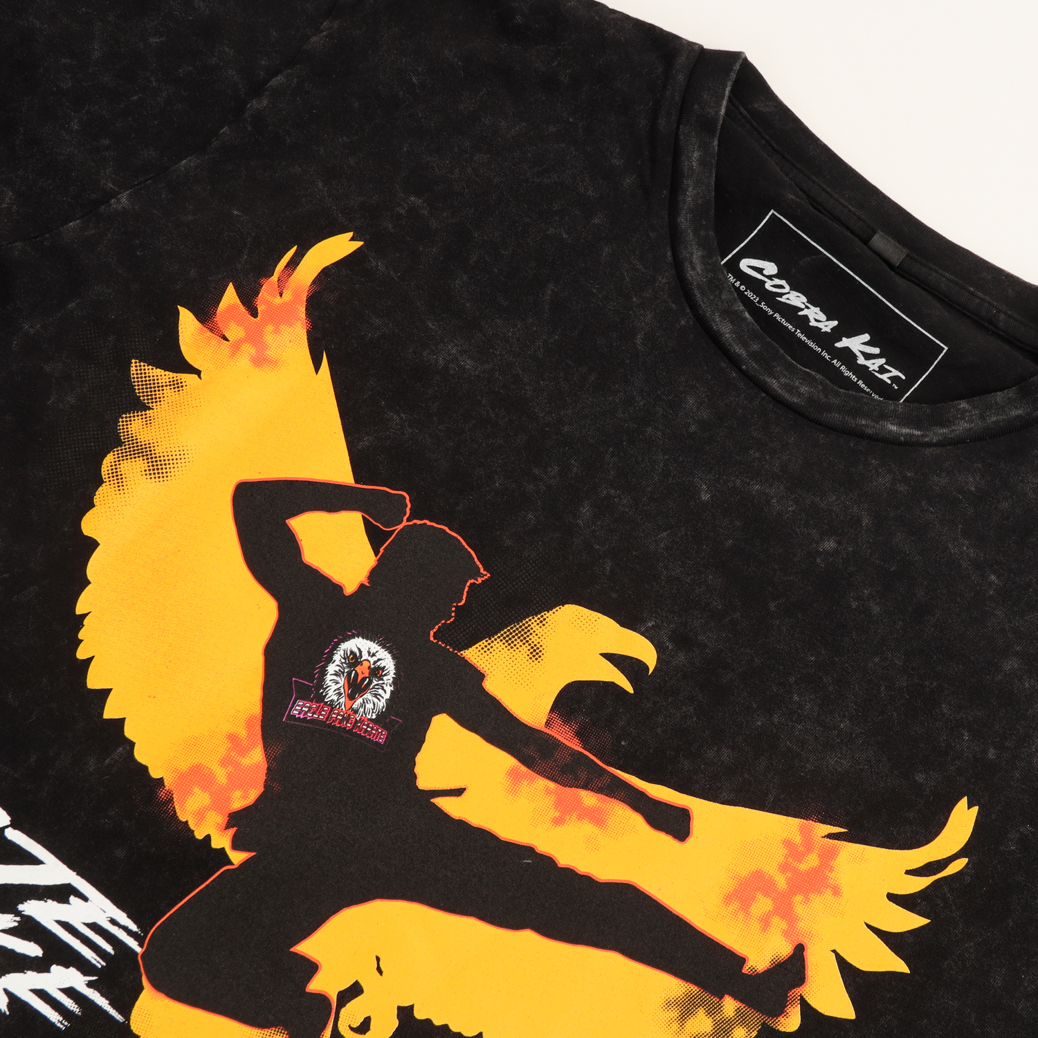 POLERA MANGA CORTA HOMBRE AGUILA COBRA KAI - 2