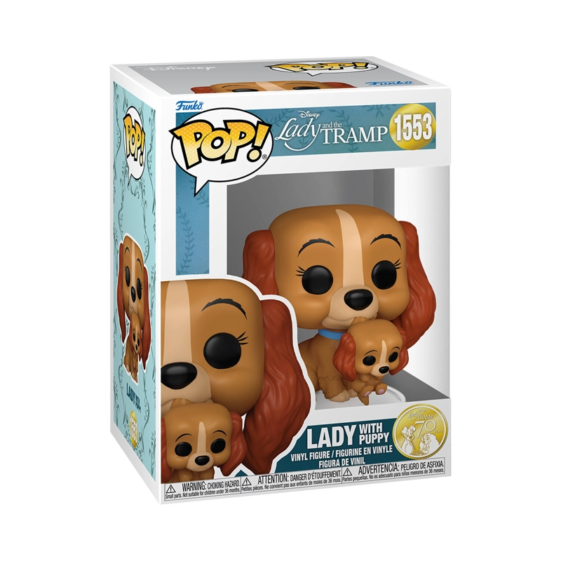 FUNKO POP! DISNEY: LADY CON CACHORRO #1553 - 2