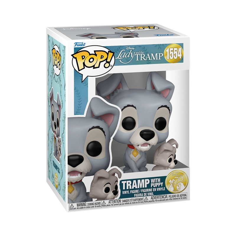 FUNKO POP! DISNEY: VAGABUNDO CON CACHORRO #1554 - 2