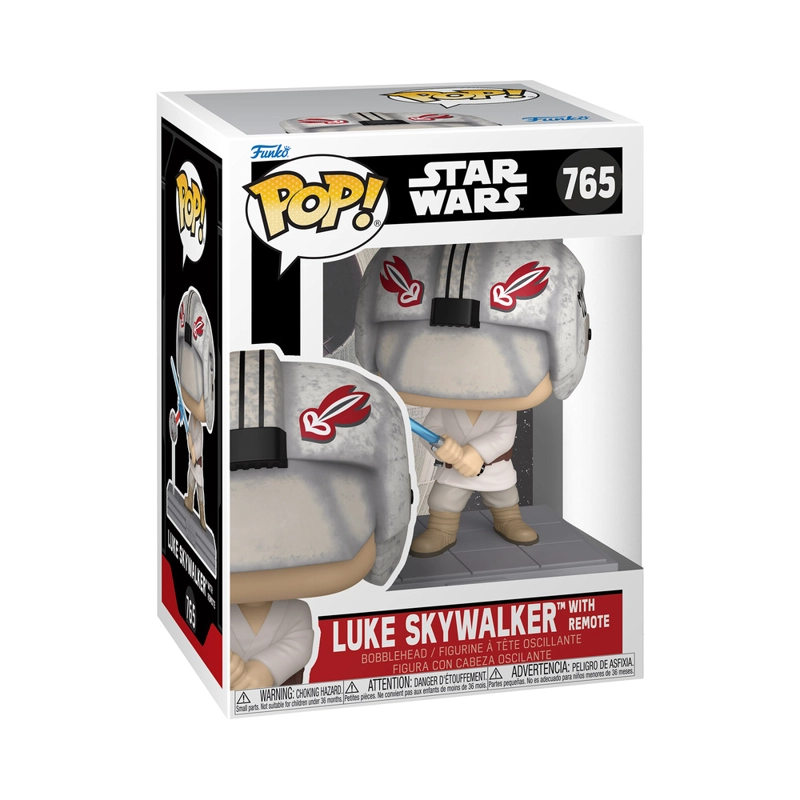 FUNKO POP! LUKE SKYWALKER WITH REMOTE STAR WARS #765 - 2