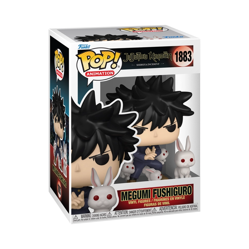 FUNKO POP! MEGUMI FUSHIGURO CON CONEJOS JUJUTSU KAISEN #1883 - 2
