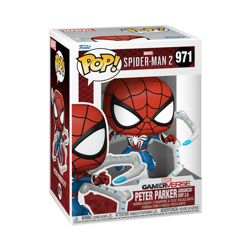 FUNKO POP! MARVEL SPIDERMAN 2: PETER PARKER TRAJE #971 - 2