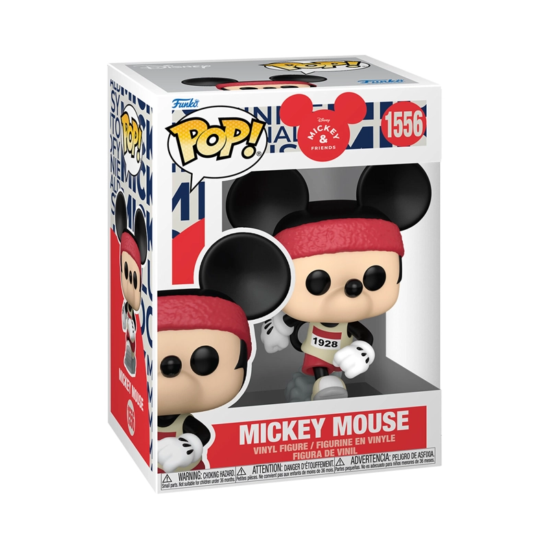 FUNKO POP! MICKEY MOUSE (MARATHON OUTFIT) DISNEY #1556 - 2