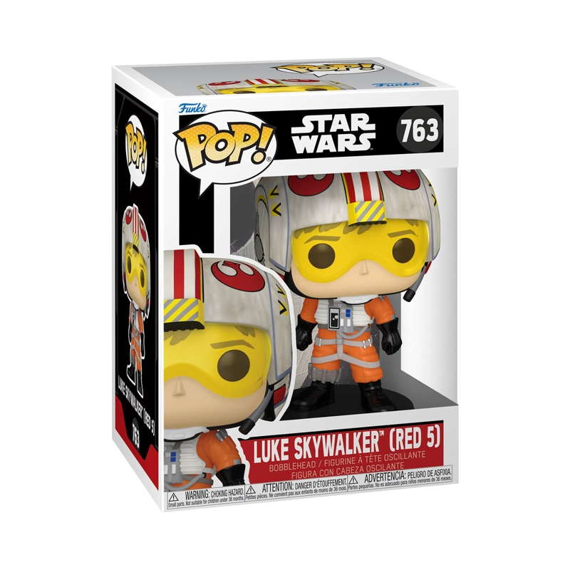 FUNKO POP! LUKE SKYWALKER (RED 5) STAR WARS #763 - 2