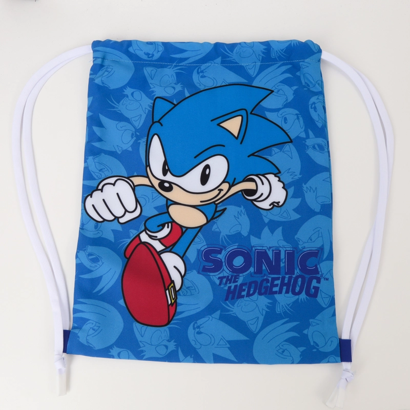 SHORT Y BOLSA NIÑO AZUL FULL PRINT BOLSILLO SONIC - 4