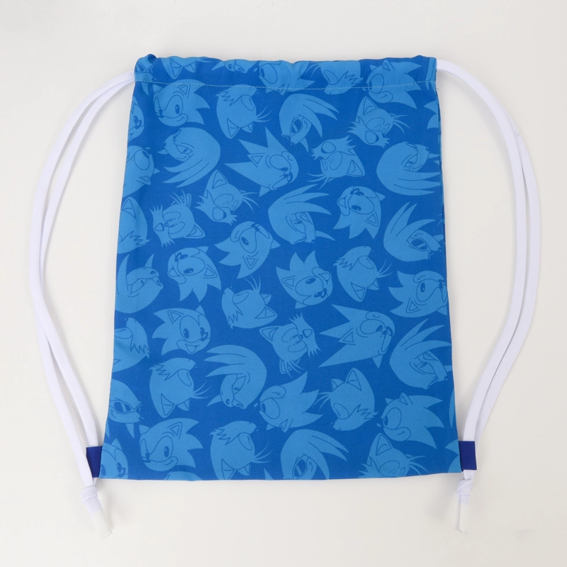 SHORT Y BOLSA NIÑO AZUL FULL PRINT BOLSILLO SONIC - 5