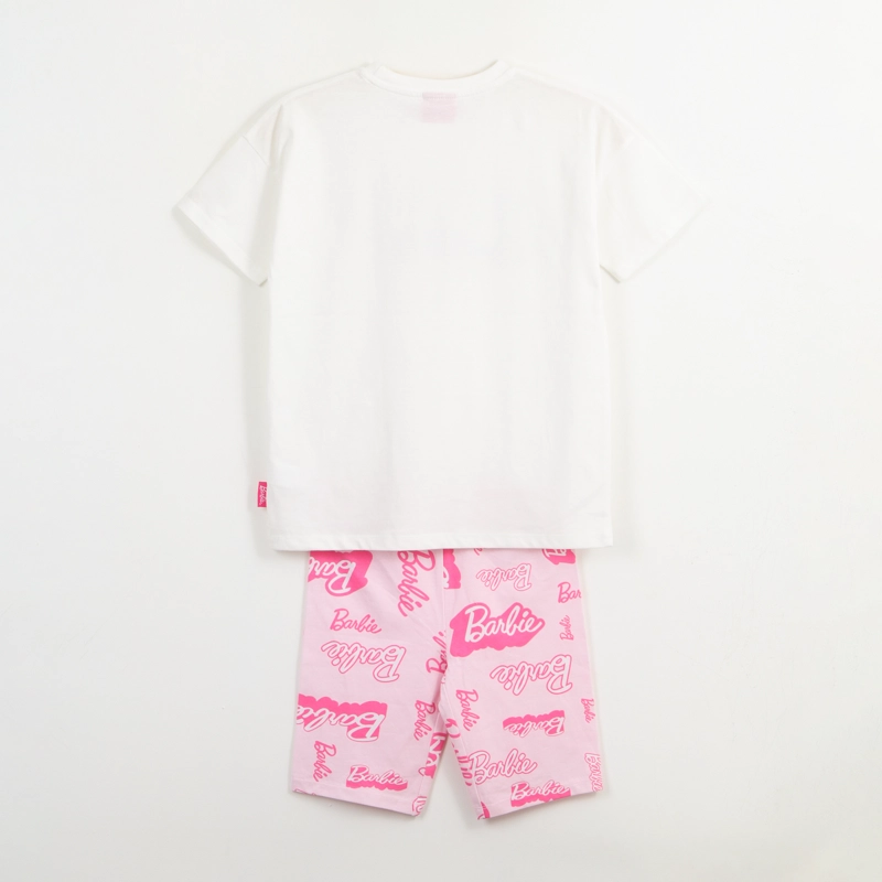 CONJUNTO BLANCO NIÑA LOGO BARBIE - 2
