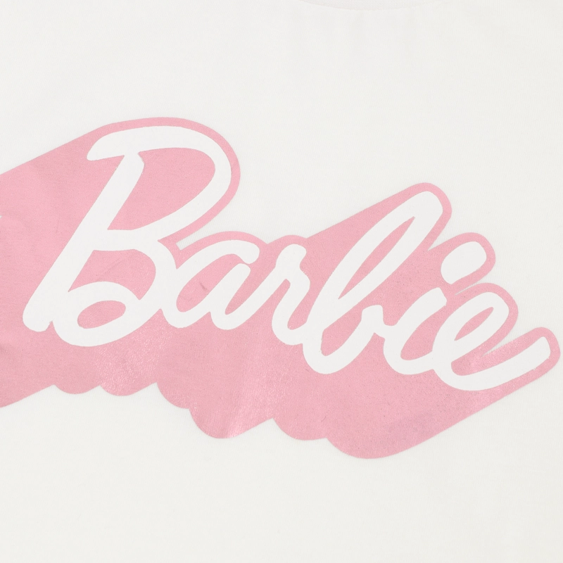 CONJUNTO BLANCO NIÑA LOGO BARBIE - 3