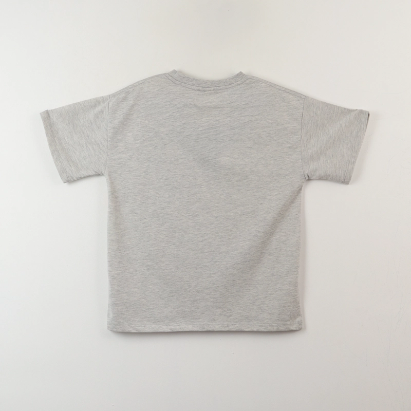 POLERA MANGA CORTA NIÑO GRIS GOTTA GO FAST SONIC - 2