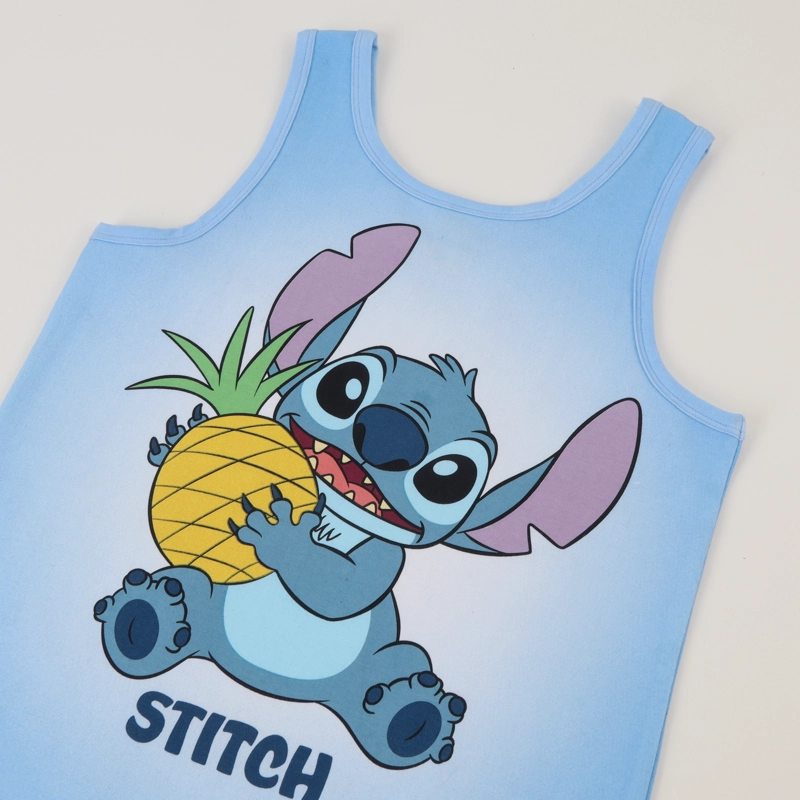 POLERA SIN MANGA NIÑA AZUL STITCH LILO & STITCH DISNEY - 5