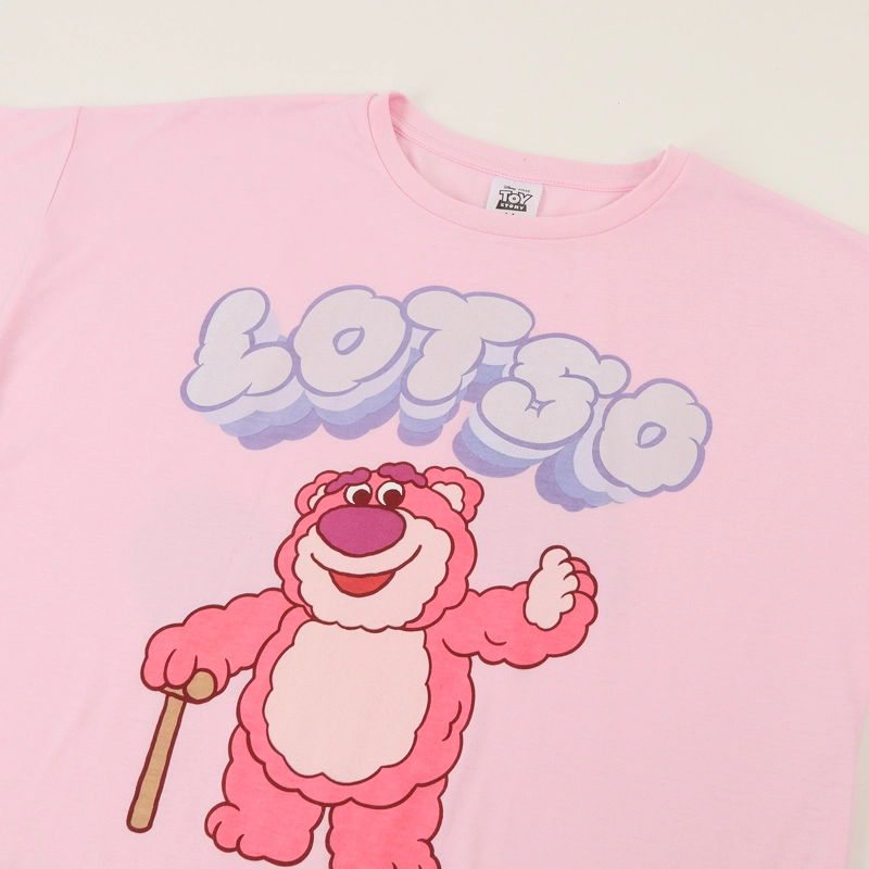 POLERA MANGA CORTA NIÑA ROSADO LOTSO TOY STORY DISNEY - 3