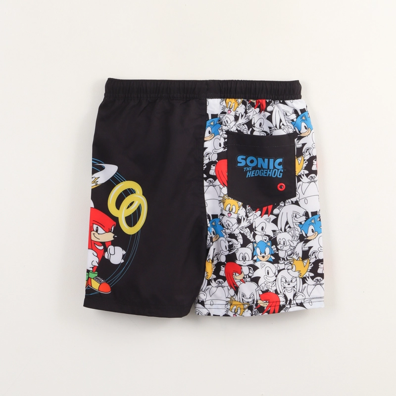 BOARDSHORT NEGRO NIÑO PERSONAJES SONIC - 2