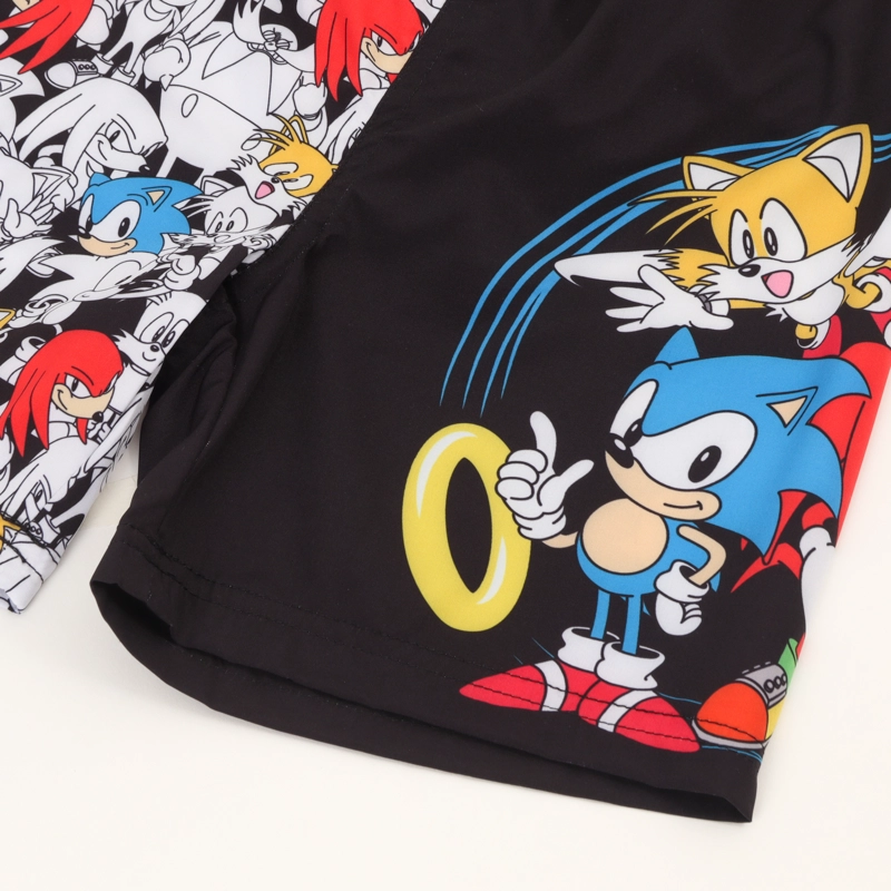 BOARDSHORT NEGRO NIÑO PERSONAJES SONIC - 3