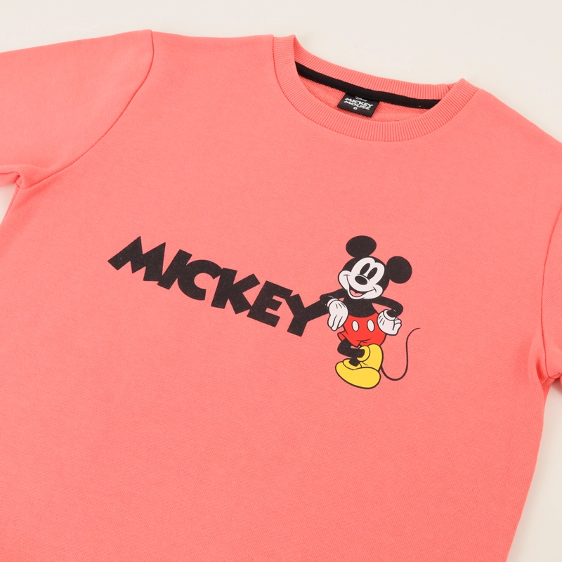 POLERON CERRADO NIÑO DAMASCO BACK PRINT MICKEY DISNEY - 3