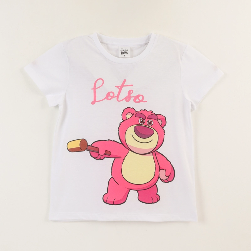 POLERA MANGA CORTA NIÑA LOTSO TOY STORY BLANCO DISNEY - 1