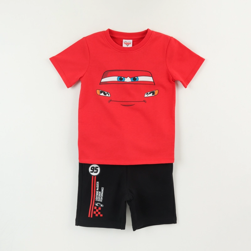 CONJUNTO NIÑO LIGHTNING MCQUEEN ROJO CARS DISNEY - 1