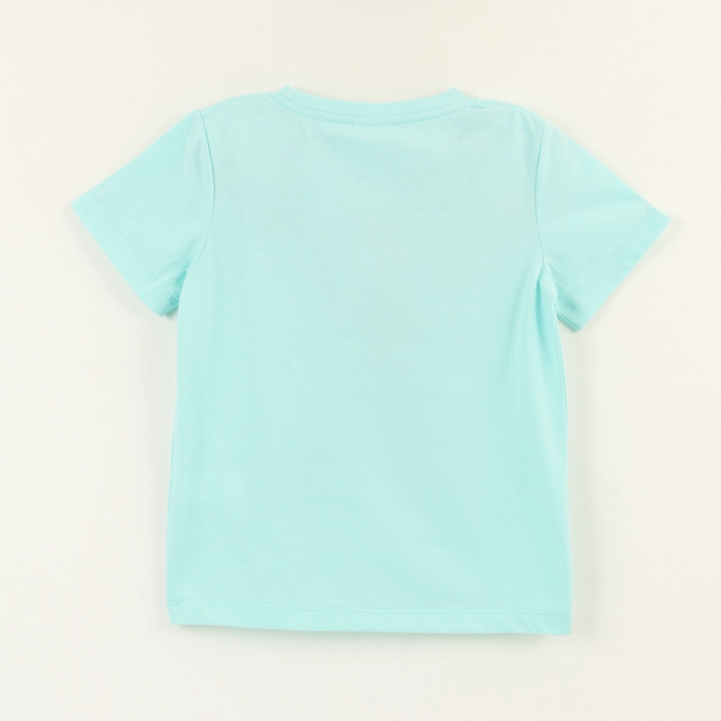 POLERA MANGA CORTA NIÑO TURQUESA BLUEY JUMP BLUEY - 2
