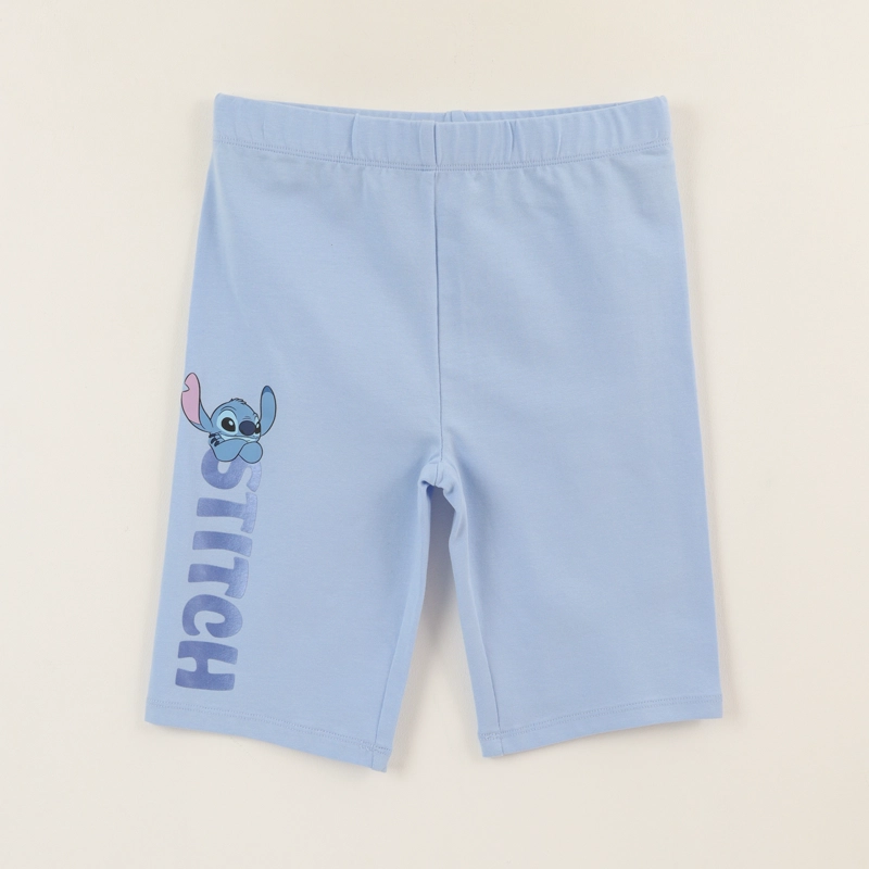 CALZA NIÑA BIKER DENIM CELESTE LILO & STITCH DISNEY - 1