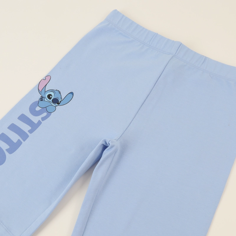 CALZA NIÑA BIKER DENIM CELESTE LILO & STITCH DISNEY - 3