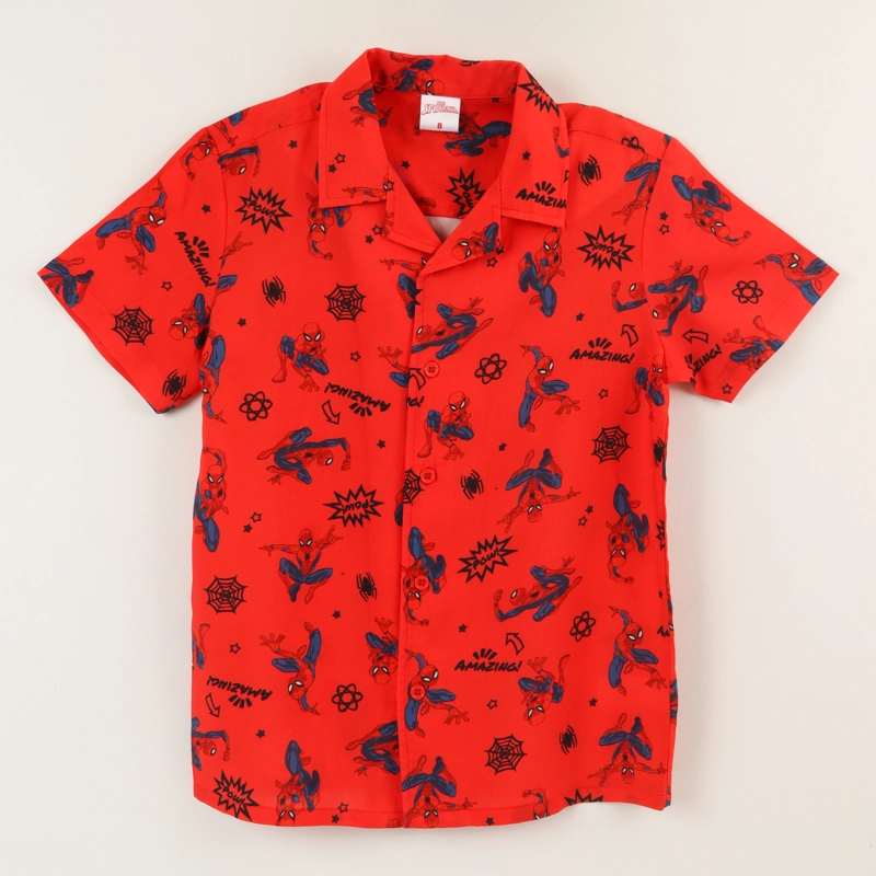 CAMISA ROJO NIÑO FULL PRINT SPIDERMAN MARVEL - 1