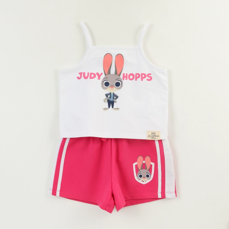 CONJUNTO NIÑA ROSADO JUDY HOPPS ZOOTOPIA DISNEY - 2