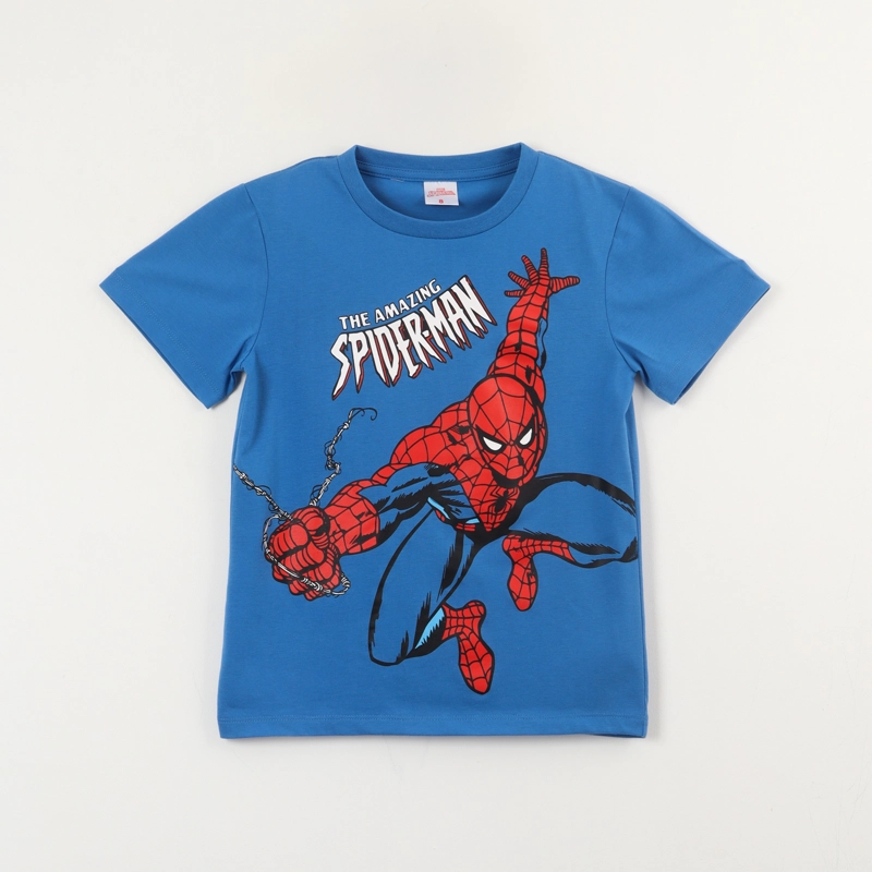 POLERA MANGA CORTA NIÑO AZUL THE AMAZING SPIDERMAN MARVEL - 1