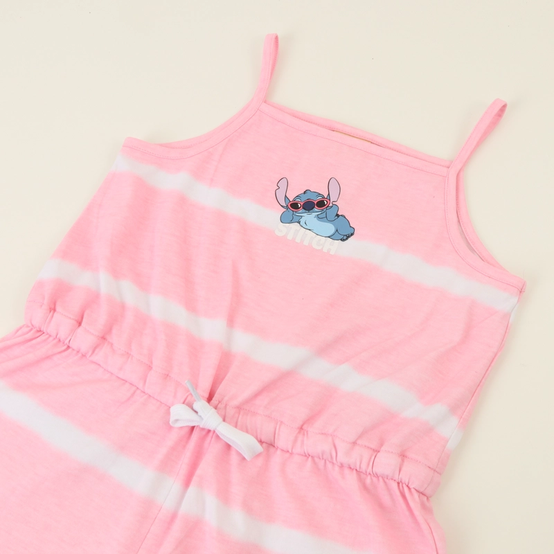 ENTERITO NIÑA ROSADO RAYAS TIE DYE LILO & STITCH DISNEY - 4