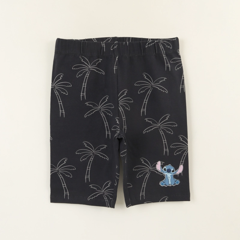 CALZA NIÑA BIKER GRIS OSCURO PRINT LILO & STITCH DISNEY - 1