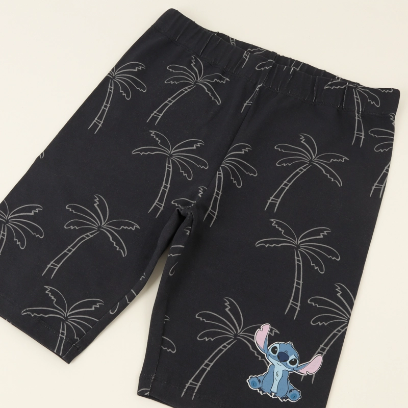 CALZA NIÑA BIKER GRIS OSCURO PRINT LILO & STITCH DISNEY - 3