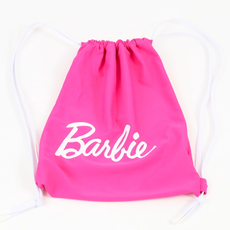 BIKINI NIÑA ROSA LOGO BARBIE - 5