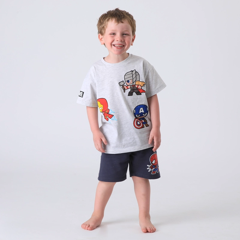 CONJUNTO BLANCO NIÑO AVENGERS ASSEMBLE MARVEL - 1