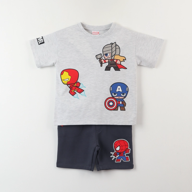 CONJUNTO BLANCO NIÑO AVENGERS ASSEMBLE MARVEL - 2