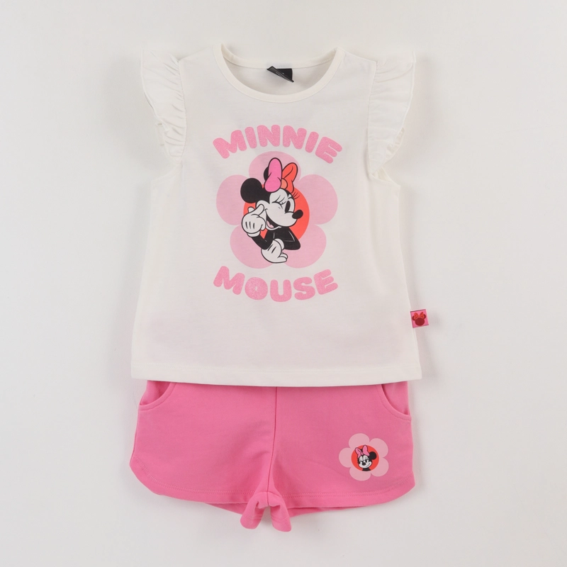 CONJUNTO NIÑA ROSADO MINNIE MOUSE CHEECK DISNEY - 1