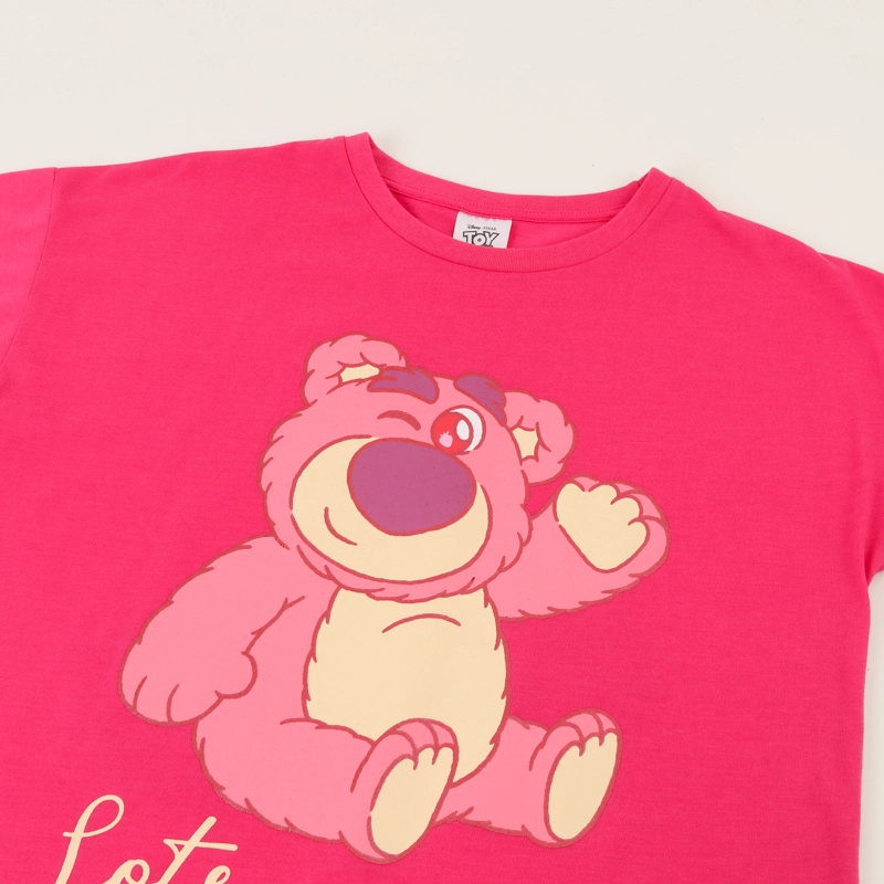 POLERA MANGA CORTA NIÑA FUCSIA LOTSO TOY STORY DISNEY - 3