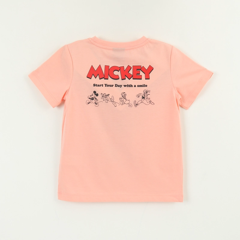 POLERA MANGA CORTA NIÑO DAMASCO BACK PRINT MICKEY DISNEY - 2
