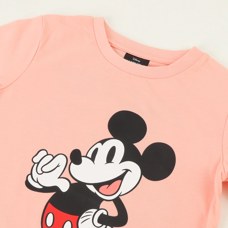 POLERA MANGA CORTA NIÑO DAMASCO BACK PRINT MICKEY DISNEY - 5