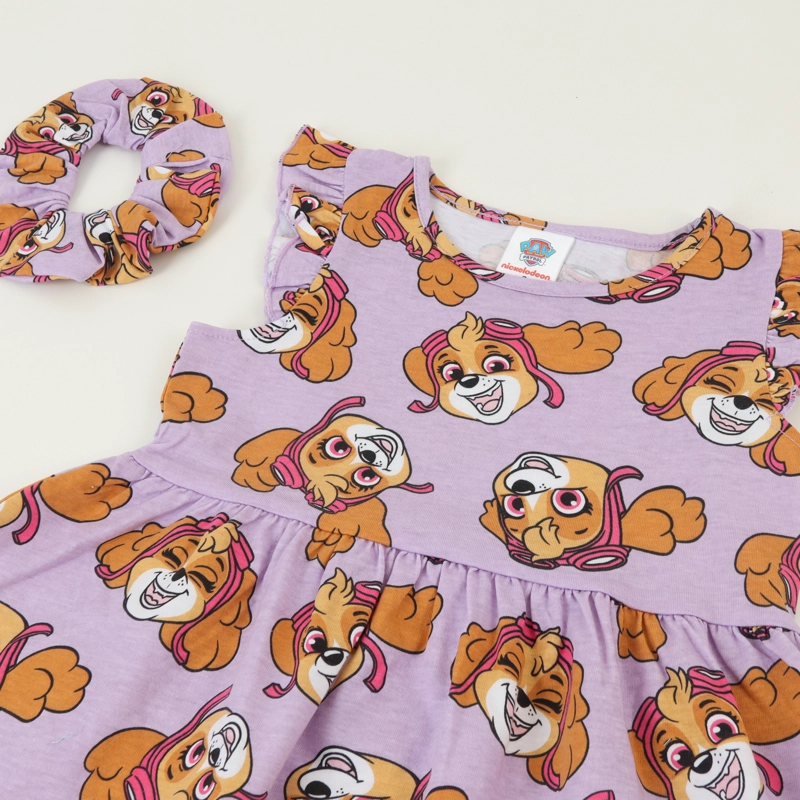 VESTIDO SIN MANGA Y COLLET NIÑA LILA PRINT SKYE PAW PATROL - 3