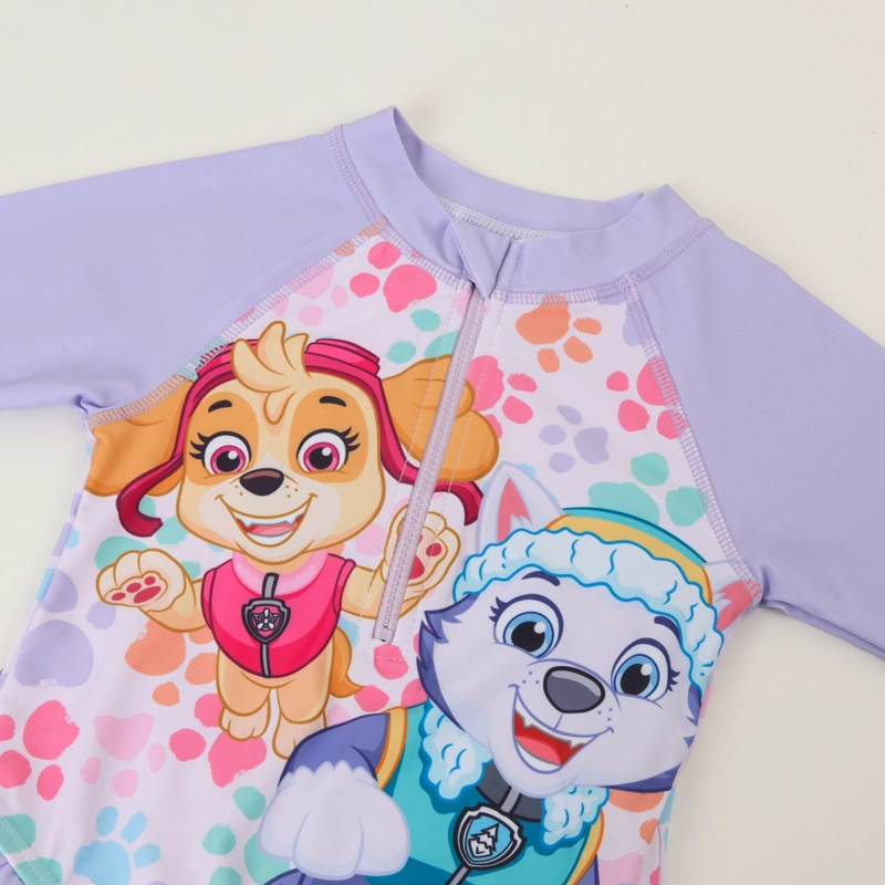 TRAJE DE BAÑO NIÑA LILA SKYE & EVEREST PAW PATROL - 3