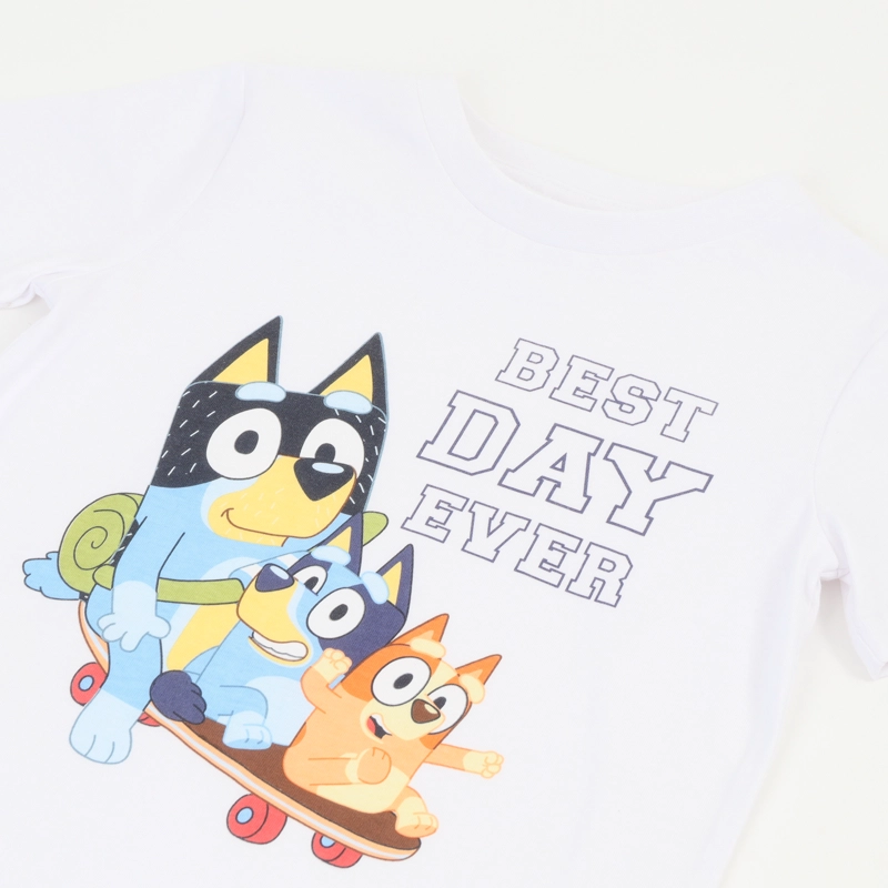 CONJUNTO NIÑO BLANCO SKATE BLUEY - 3