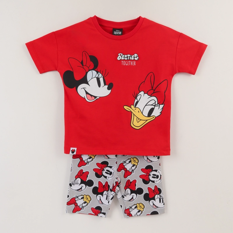 CONJUNTO ROJO NIÑA MINNIE & DAISY SMILING DISNEY - 2