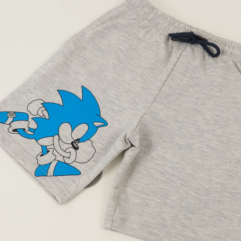 CONJUNTO NIÑO AZUL SONIC ESTRELLAS SONIC - 5