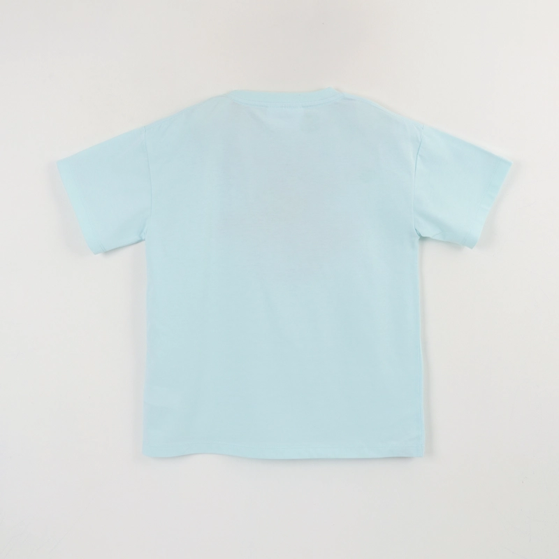 POLERA MANGA CORTA NIÑO CELESTE LOGO HOT WHEELS - 2