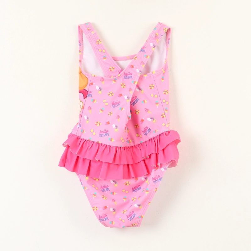TRAJE DE BAÑO TULL NIÑA ROSADO SKYE PAW PATROL - 2
