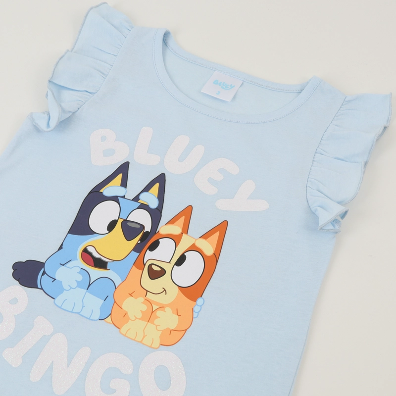 CONJUNTO NIÑA CELESTE BLUEY & BINGO BLUEY - 3