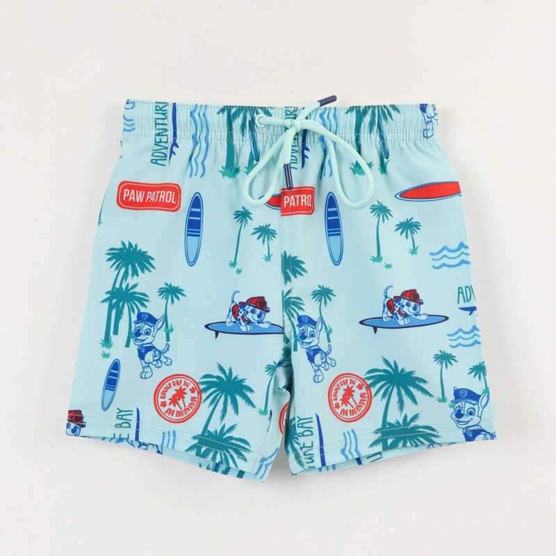 TRAJE DE BAÑO NIÑO CELESTE FULL PRINT VERANO PAW PATROL - 1