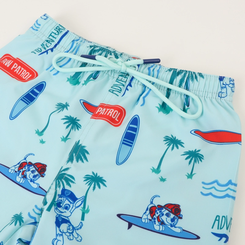 TRAJE DE BAÑO NIÑO CELESTE FULL PRINT VERANO PAW PATROL - 3