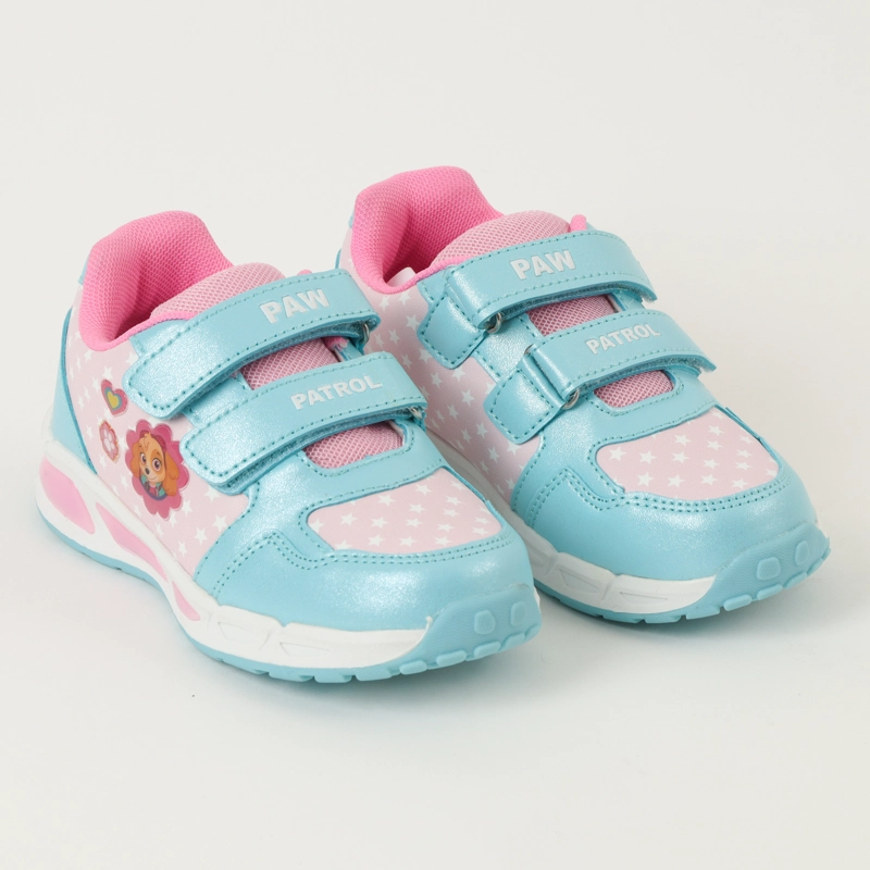 ZAPATILLAS CON LUCES NIÑA CELESTE SKYE PAW PATROL - 2