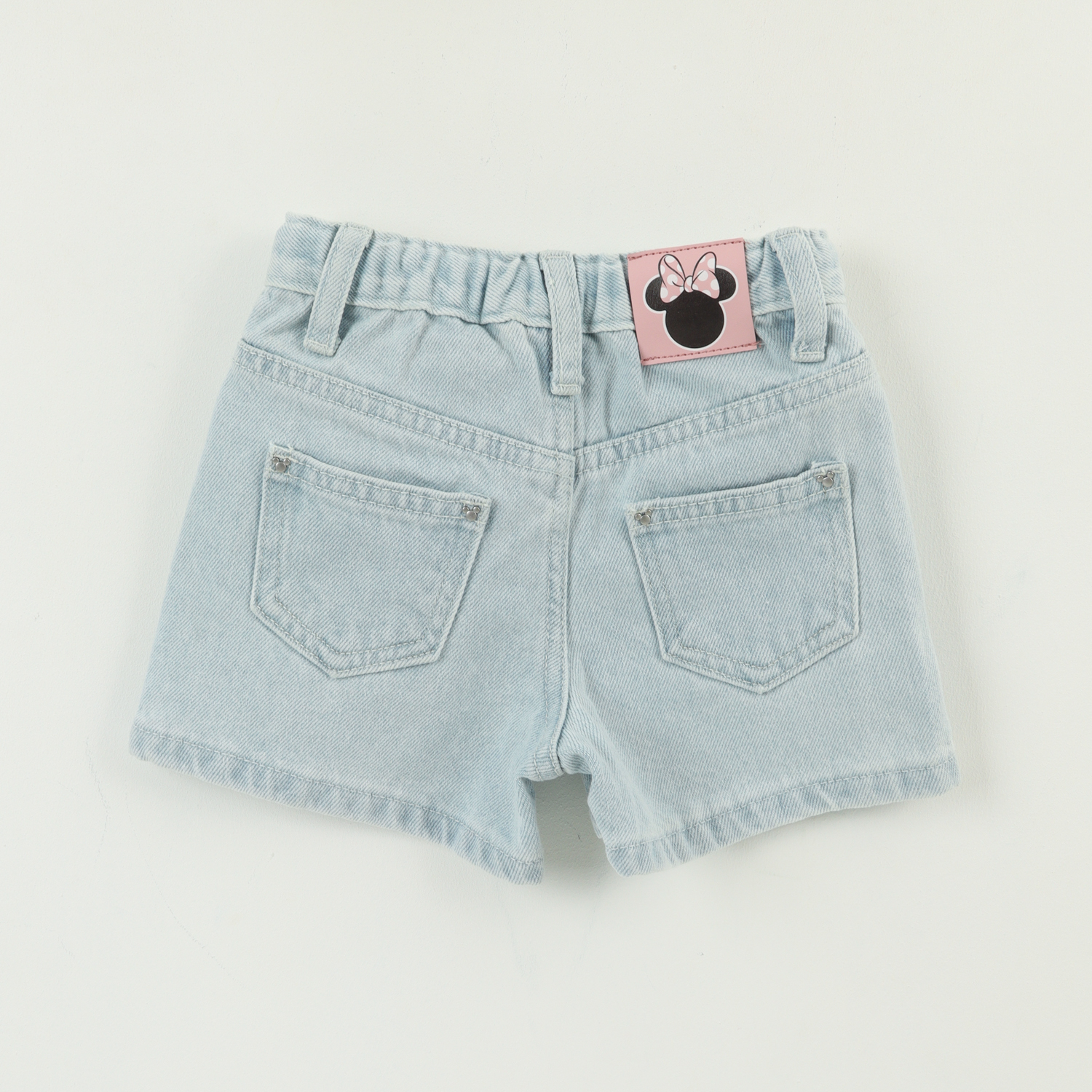 SHORT NIÑA AZUL JEANS MINNIE DISNEY - 2